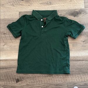 Cat & Jack Forest Green Kids Polo